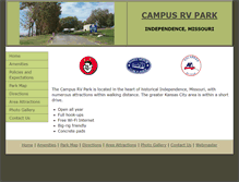 Tablet Screenshot of campusrv.com